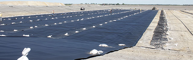 HDPE Geo Membrane at wide range